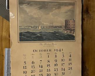 1941 Bank of New York calendar 