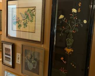 Vintage asian artwork