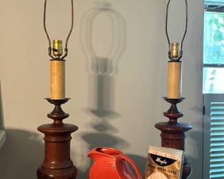 Vintage lamps, Hall pitcher