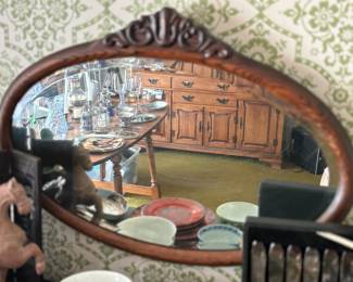 Antique mirror 