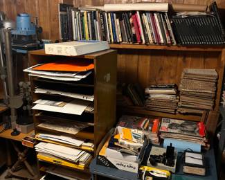 Photos, books, magazines