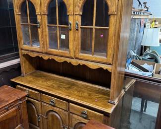 Oak Hutch