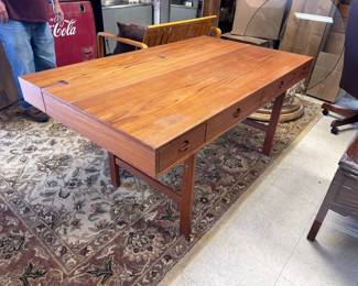 Danish MidCentury Teak Desk Table