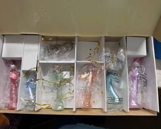 Blown Glass Nativity Scene