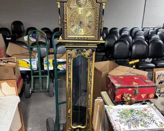 Oriental Grandfather Clock