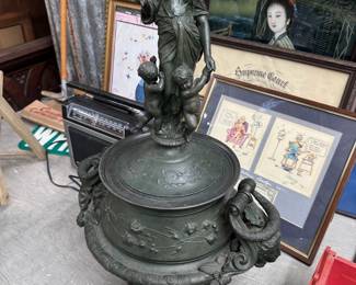 1 Bronze Urn