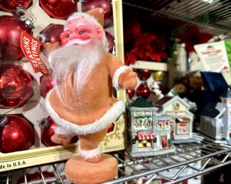 Vintage Santa and Christmas collectibles