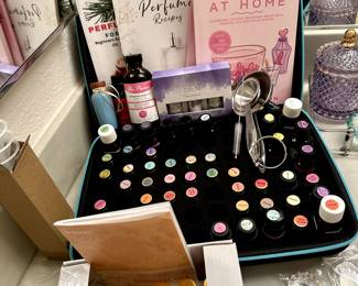 Perfume making kit and supplies
