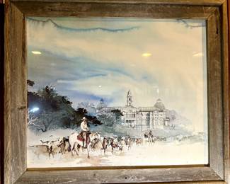 Michael Atkinson Western lithographs 