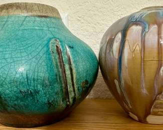 Pottery signed by the artist 