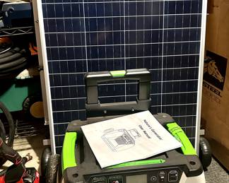 Nature’s Generator like new with solar panel 