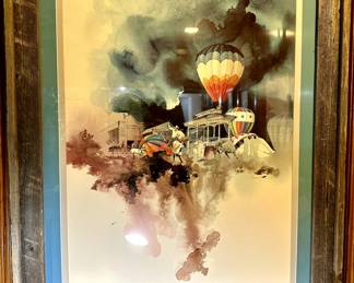 Michael Atkinson Western lithographs 