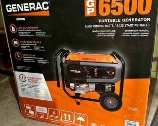 Brand new 6500 Generac generator 