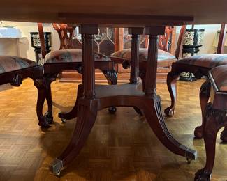 Duncan Phyfe style pedestal