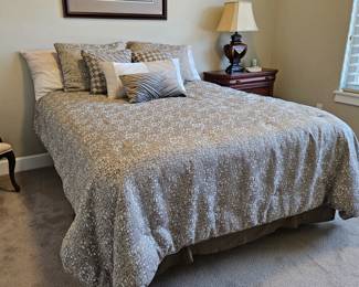 Queen Bedding - Mattress Sold Separately 