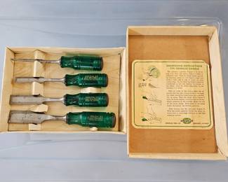 Vintage Greenlee Chisels