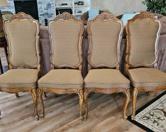 Dining Room Table Chairs - sold w/ dining table