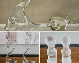 Glass Figurines 