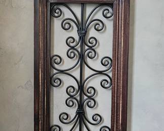 Wood & Metal Wall Hanging