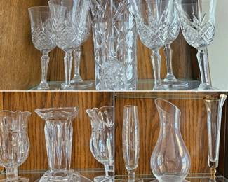 Crystal stemware