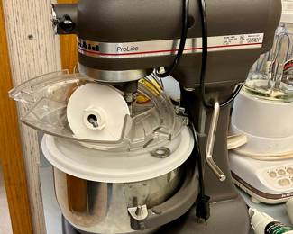 Top-of-the-line Kitchen-Aid stand mixer for the serious bakers 