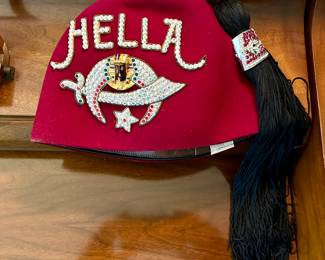 Vintage Shriner Fez 