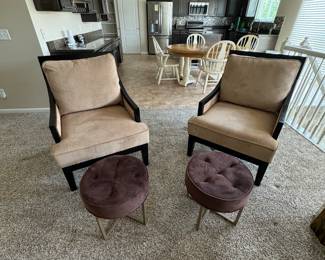 Matching occasional chairs