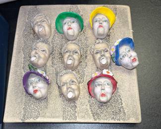 Nan Kirstein Art Pottery Figural Ceramic 