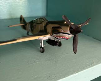 1941 Curtis Hawk 81A isto 36 Model Airplane