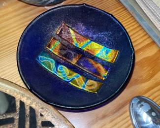 handpainted ceramic plate
