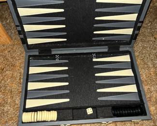 Leatherette BAckgammon set