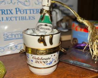 Lenox Commemorate 2000 Korbel Champagne Time Capsule