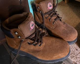 Mens Brahma Brown ASTM Work Boots