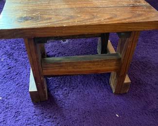 solid wood nightstand