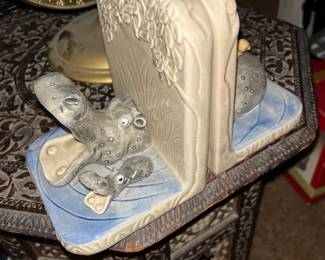 hippo bookends