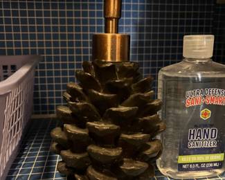 Pine Cone Soap Dispenser