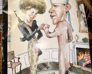 The New Yorker Magazine - July 21, 2008 - Democrat Art -  Obama