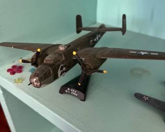 Mitchell Postage Stamp B25J Briefing Time 