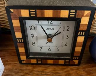 LORUS table clock