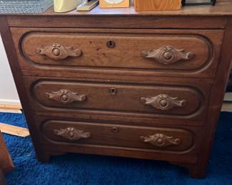 antique oak dresser