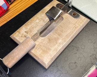 stainless steel clam shucker