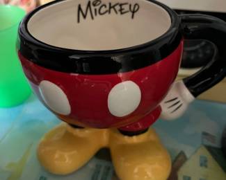 Disney Parks Mickey Mouse Legs Souvenir Coffee cup