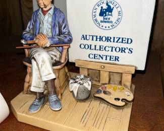 1981 Norman Rockwell - Authorized Collectors Center Figurine