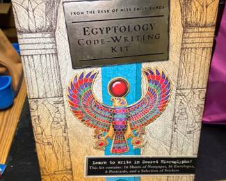 egyptology code writing kit 
