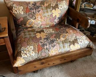 Mid Century Futon Chair