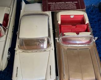 Die Cast Model Cadillacs