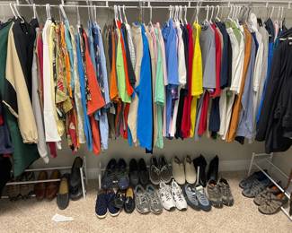 Nice selection of men's wear, XL -2XL sizes - shoes 11.5-12 