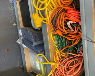 TONS of cords, 100's of feet!