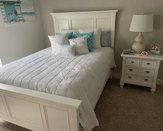 New queen bedroom suite, ready for the beach house! 