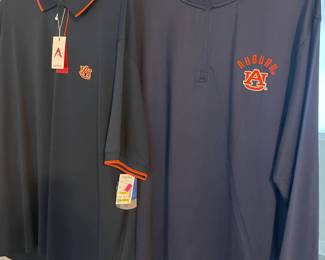 Lots of Auburn gear. 